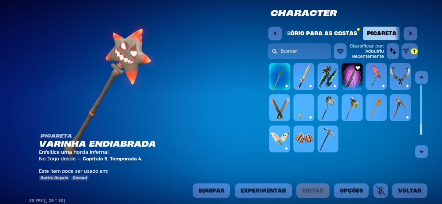 CONTA DE FORTNITE TRYHARD (PREÇO NEGOCIÁVEL)