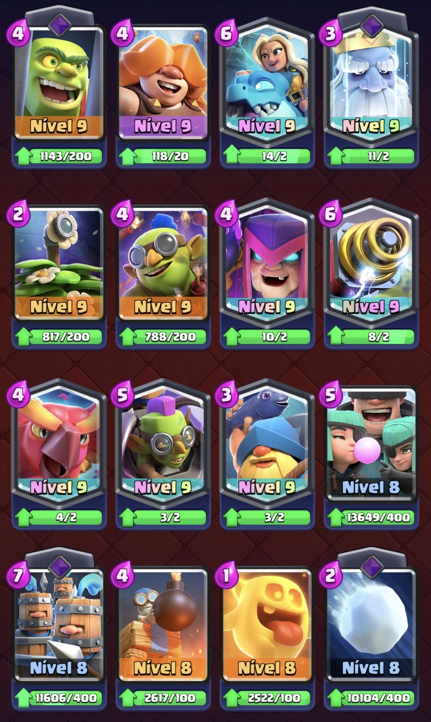 PROMOÇÃO RELÂMPAGO - CLASH ROYALE- 11.174 TROFÉUS [ENTREGA IMEDIATA]