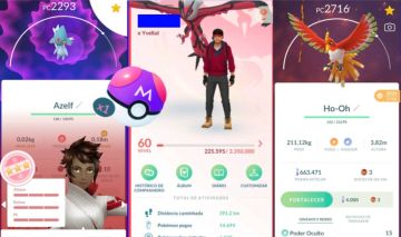 CONTA POKÉMON GO LEVEL 60 | 138 BRILHANTES | 32 LENDÁRIOS | BOLA MESTRA