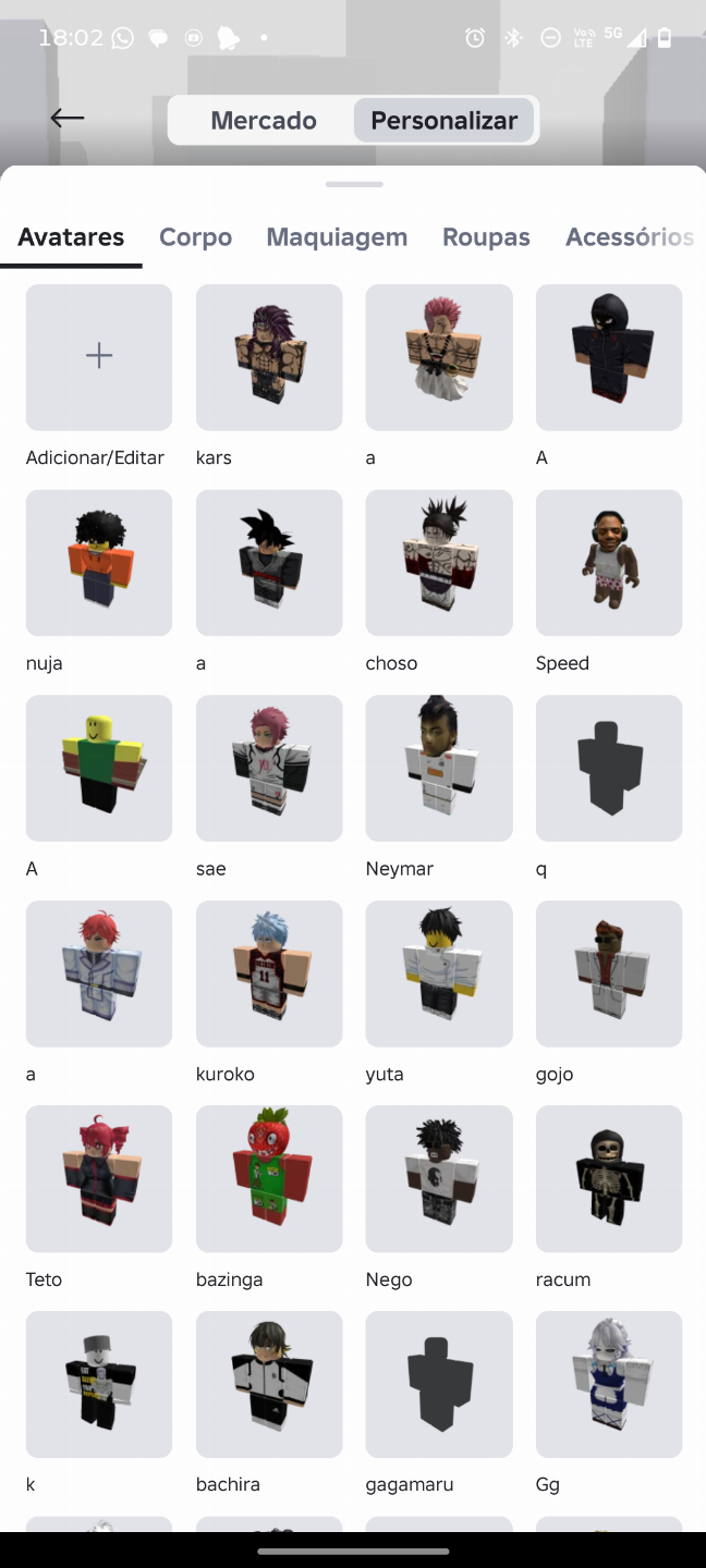 CONTA ROBLOX UPADA EM DIVERSOS JOGOS