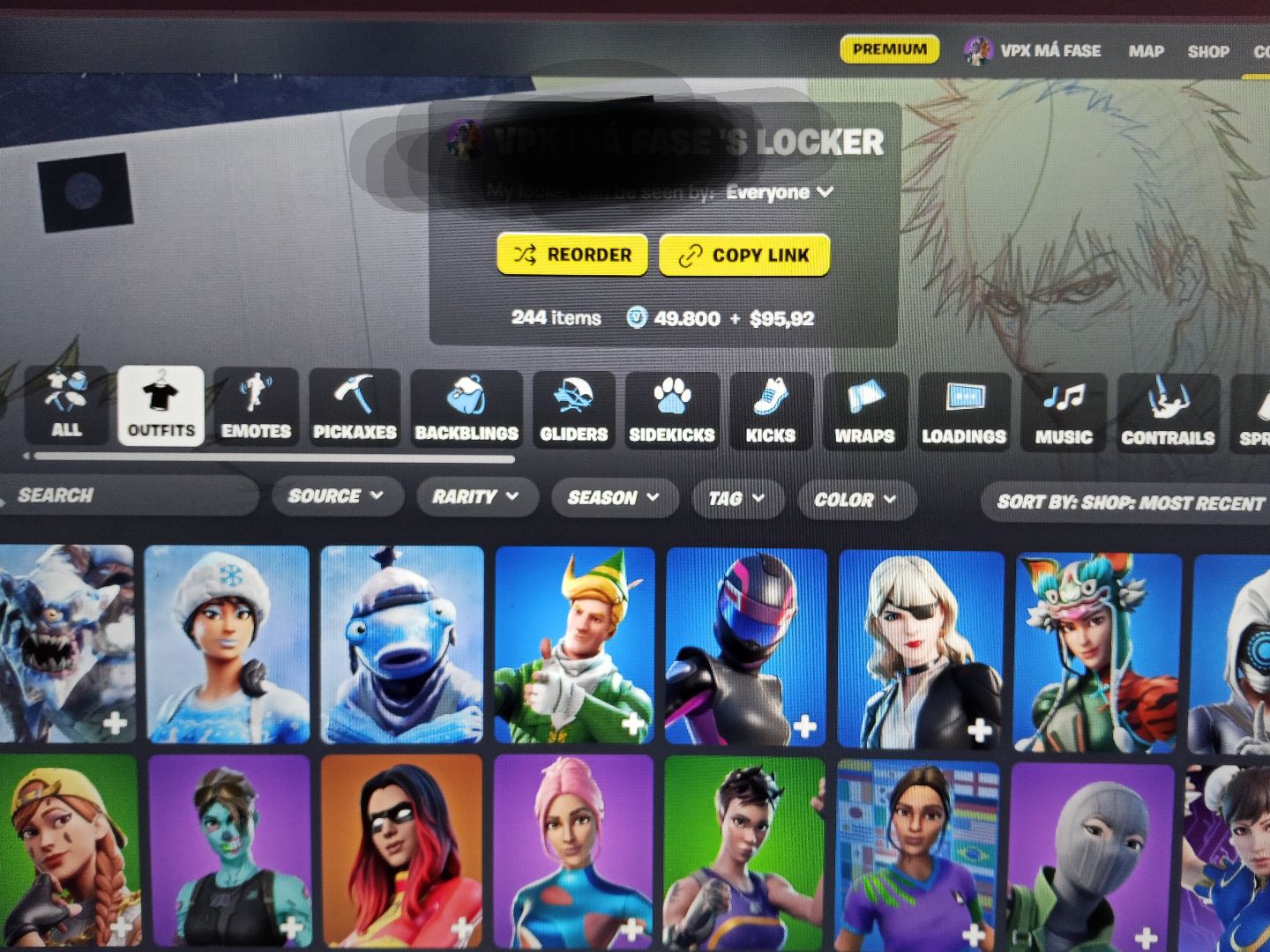 CONTA FORTNITE EXTREMAMENTE COMPLETA VENDA RÁPIDA