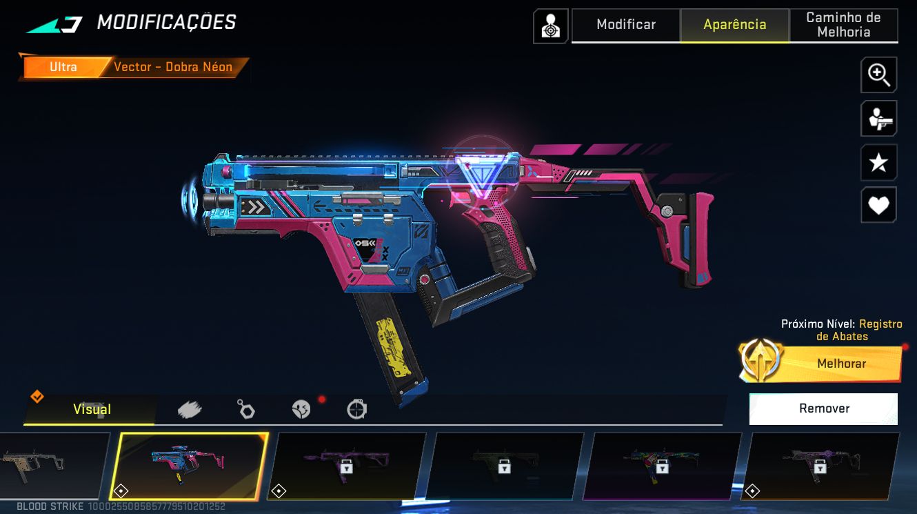 CONTA INICIANTE BLOODSTRIKE | KIT BUTTERFLY ONDA RETRO | VECTOR - BIZON ULTRA