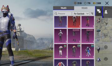 CONTA PUBG mobile COM ROUPAS DO BLACKPINK(RARO) + PASSES +rankeds+SKINS DE RIFLE