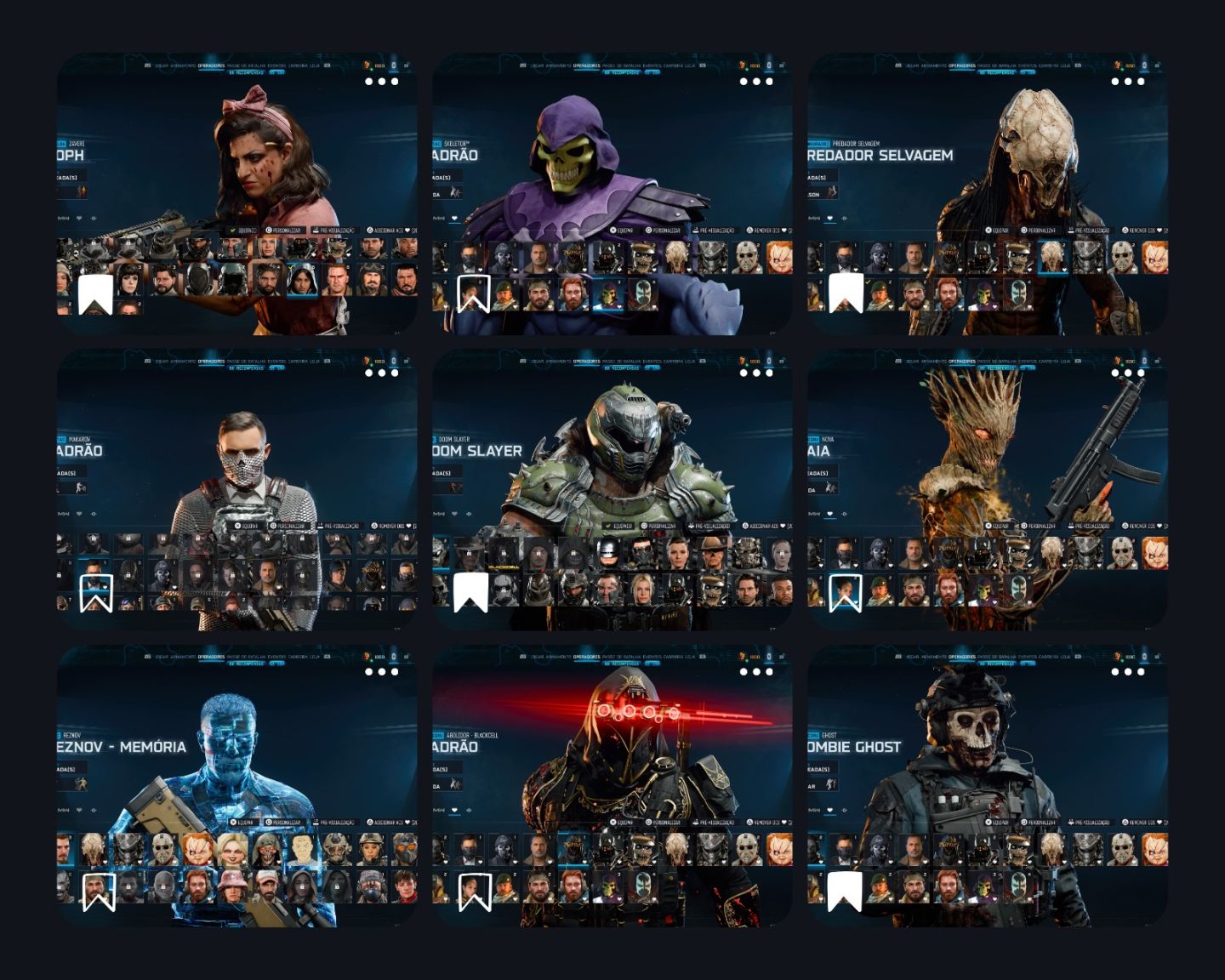 CONTA LV 1.000 WARZONE