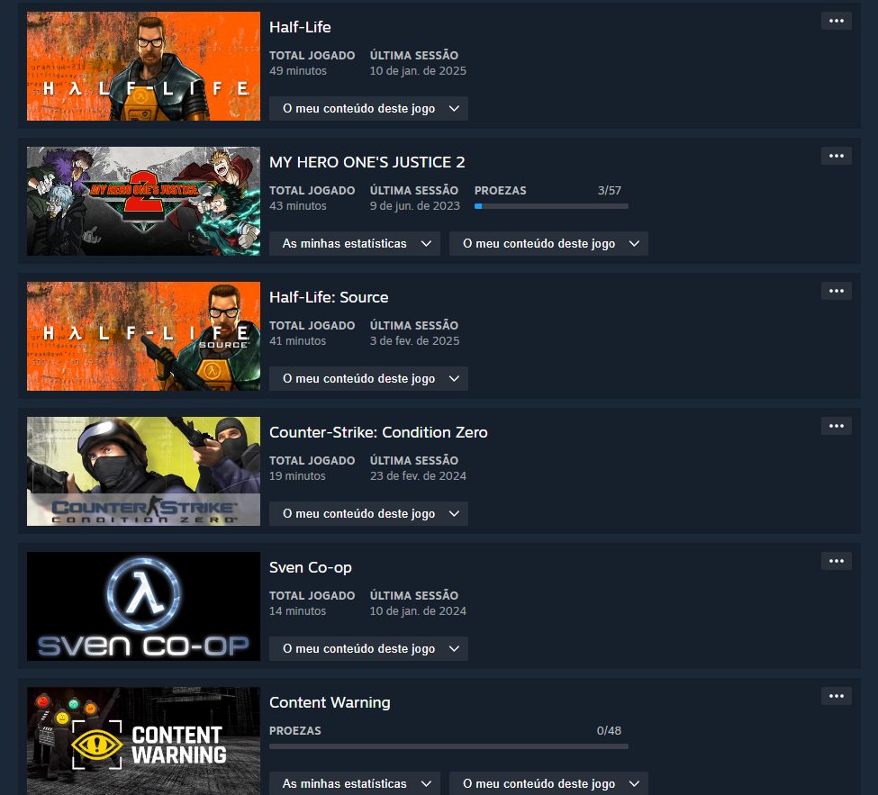 CONTA STEAM COM 30 JOGOS E F1 2024