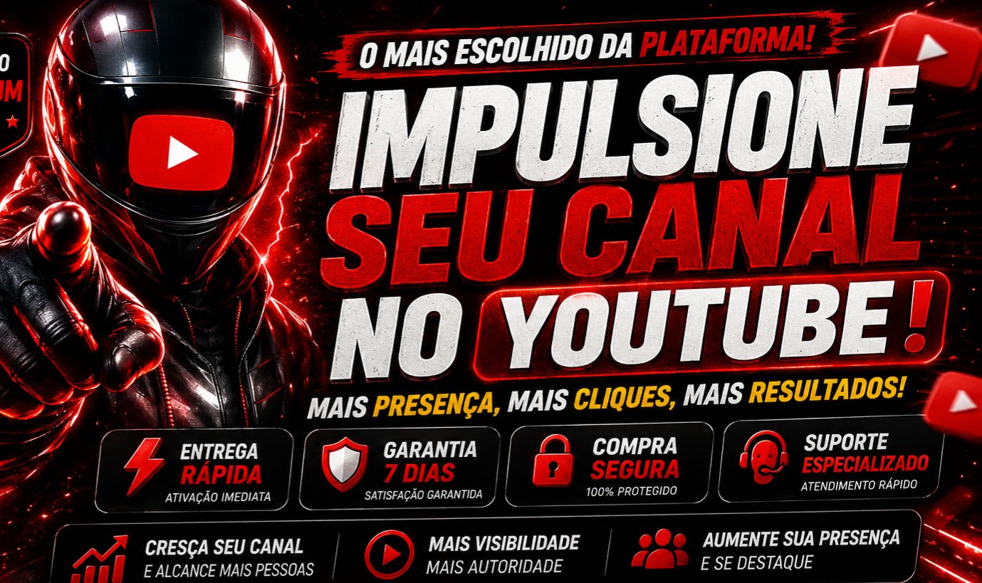 YOUTUBE | INSCRITOS + CURTIDAS + VIEWS | ENTREGA RÁPIDA