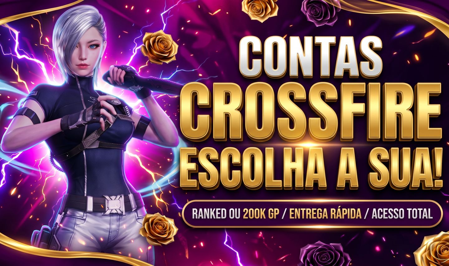 Conta Crossfire AL/BR | Ranked Liberada | Armas M.N.