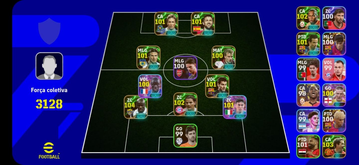 Conta de efootball