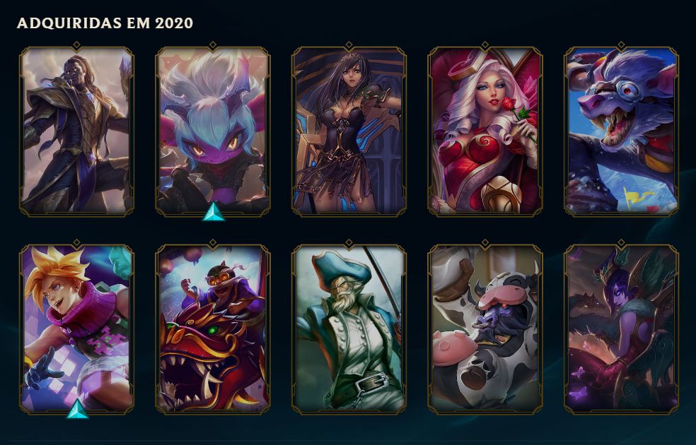 Conta LoL Diamante 3 - 01 PDL - 101 SKINS
