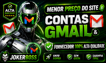 [FORNECEDOR] CONTAS GMAIL NOVAS E ANTIGAS 100% QUALIDADE