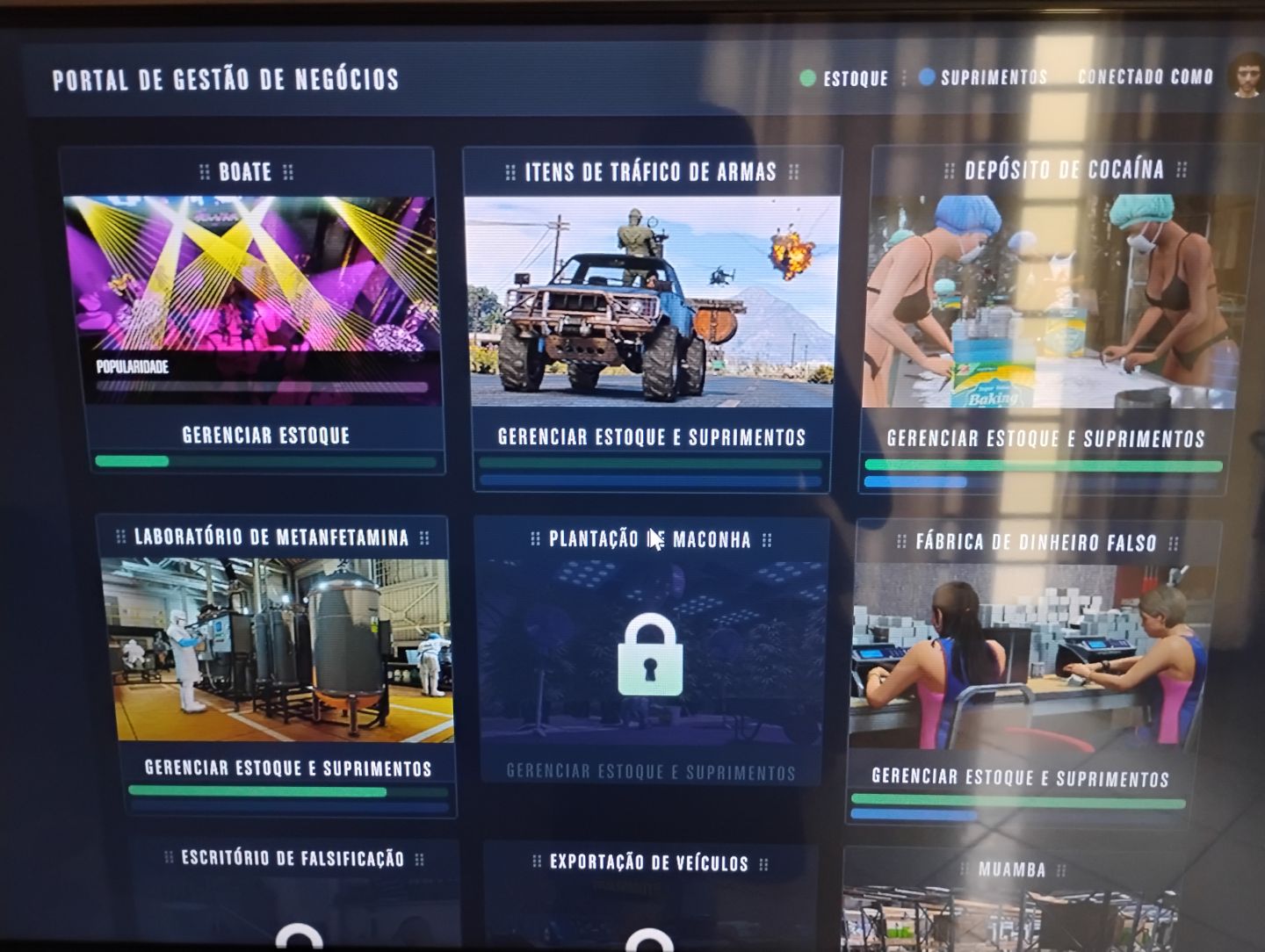 Conta de GTA online Xbox.