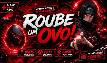ROUBE UM OVO | CONTAS RARAS, PETS INSANOS, SPEED & OVOS DE HALLOWEEN