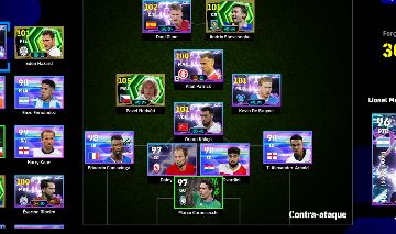 CONTA EFOOTBALL XBOX /PC COM NEDVED, ALAN PATRICK , YAMAL, DE BRUYNE