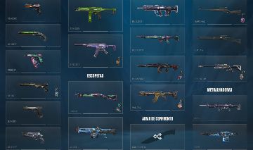 Conta de valorant com arcane e outra skins