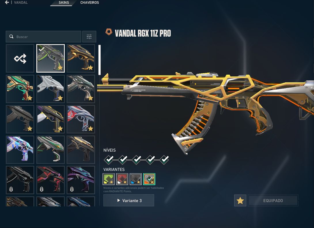 VALORANT | SKINS VARIADAS | PRONTA PARA JOGAR