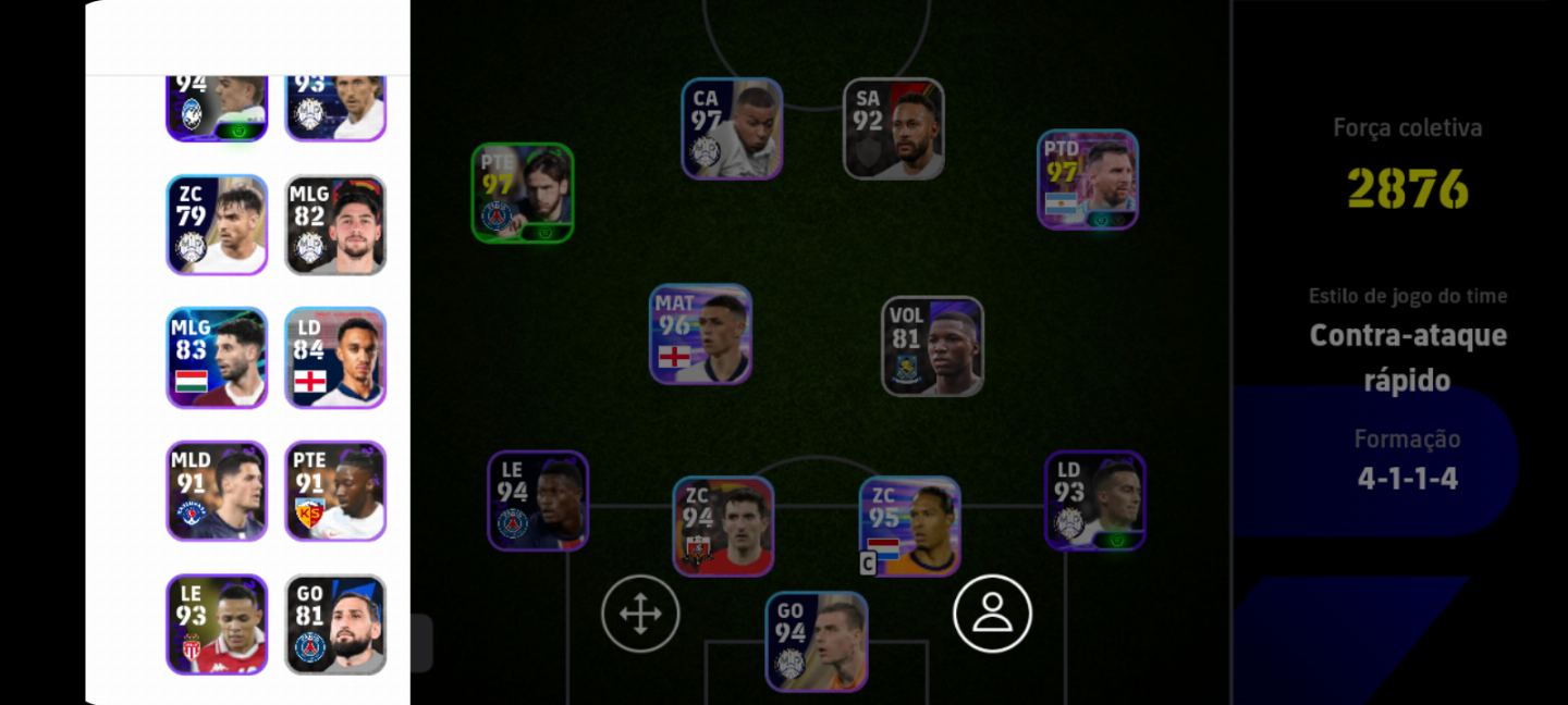 CONTA INICIANTE DE EFOOTBALL