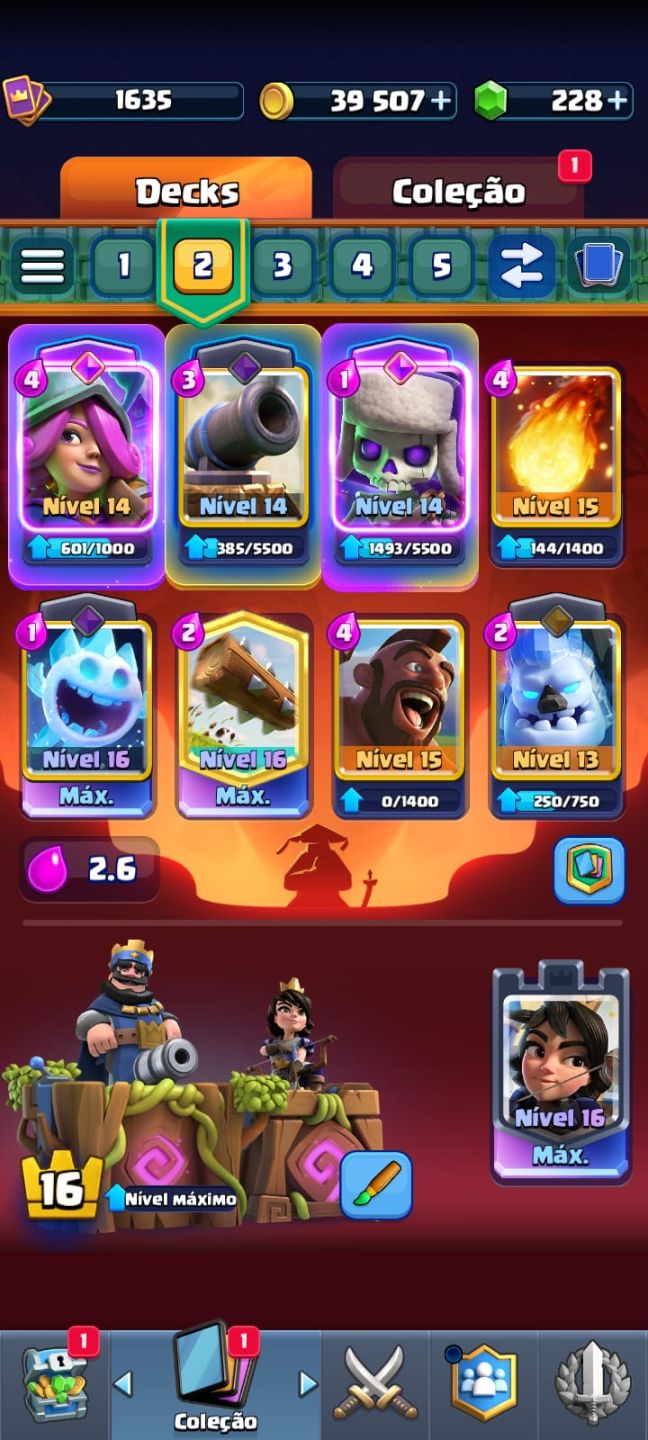 Conta de clash royale top, bem upada, alto nível e pronto pra uso.