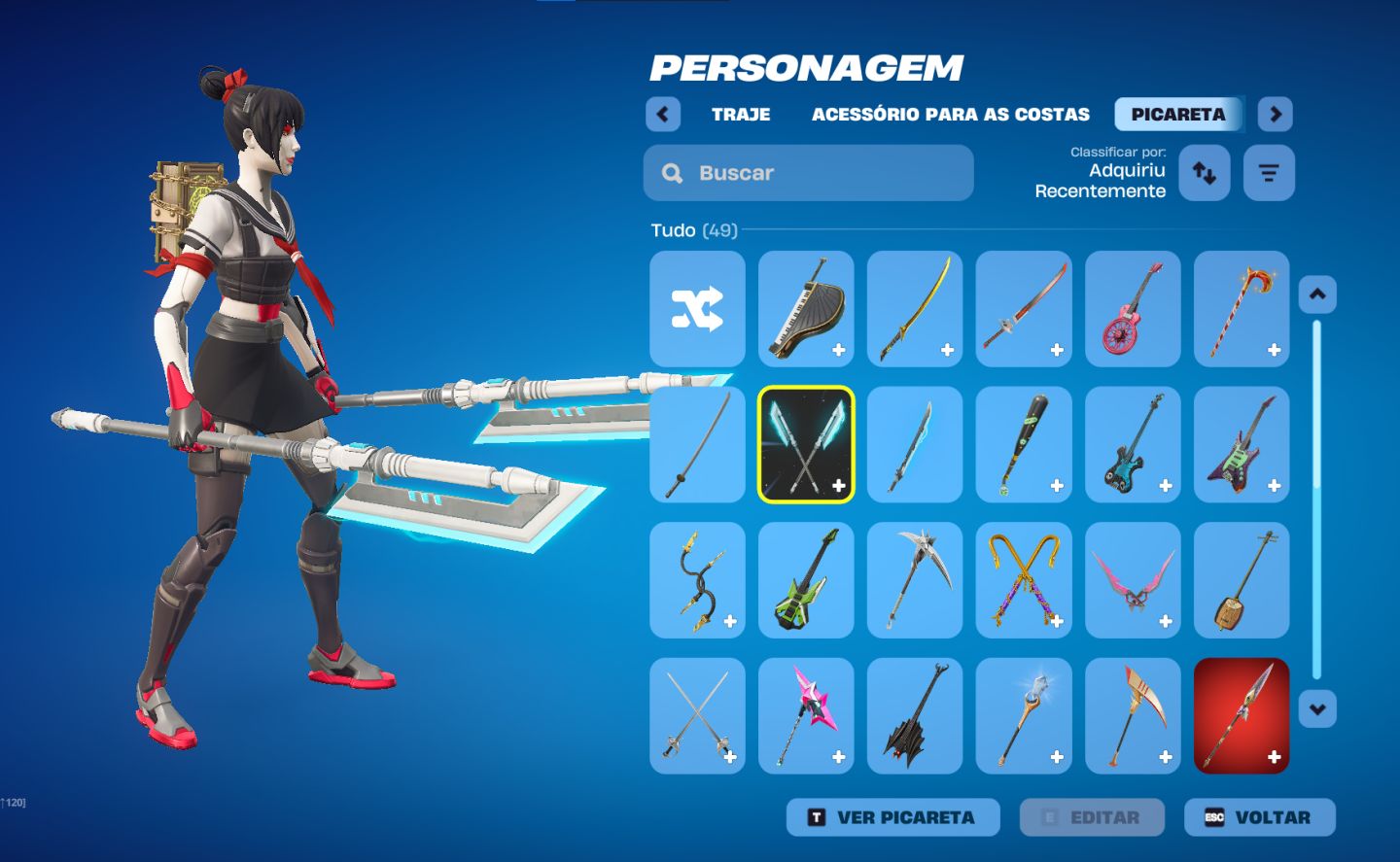CONTA DE FORTNITE COM EMMA FROST