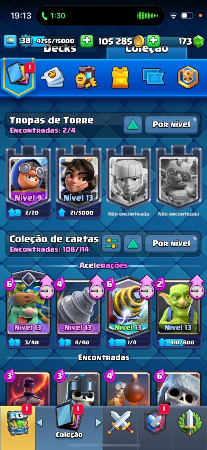 CONTA DE CLASH ROYALE NO PRECIN
