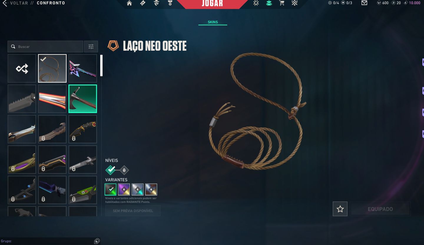 CONTA VALORANT COM VANDAL CHAMPIONS 2025 + SKINS PREMIUM