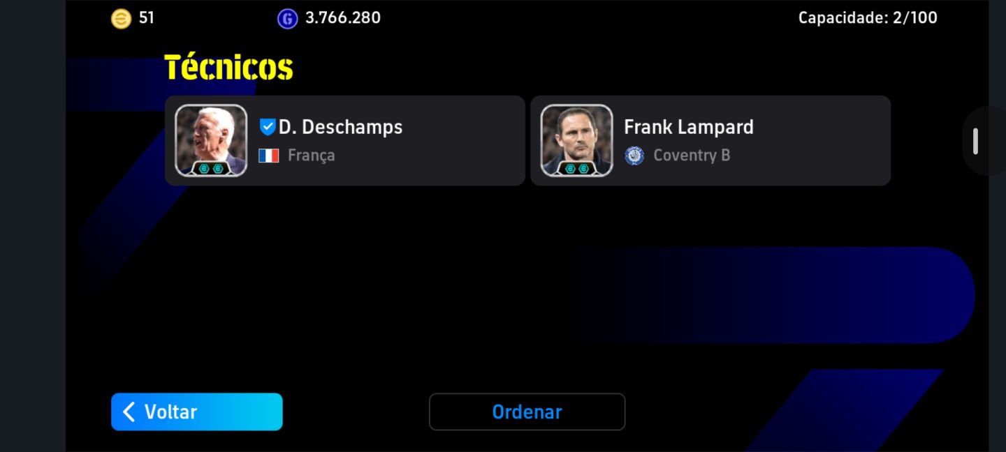 CONTA eFOOTBALL MOBILE À VENDA!