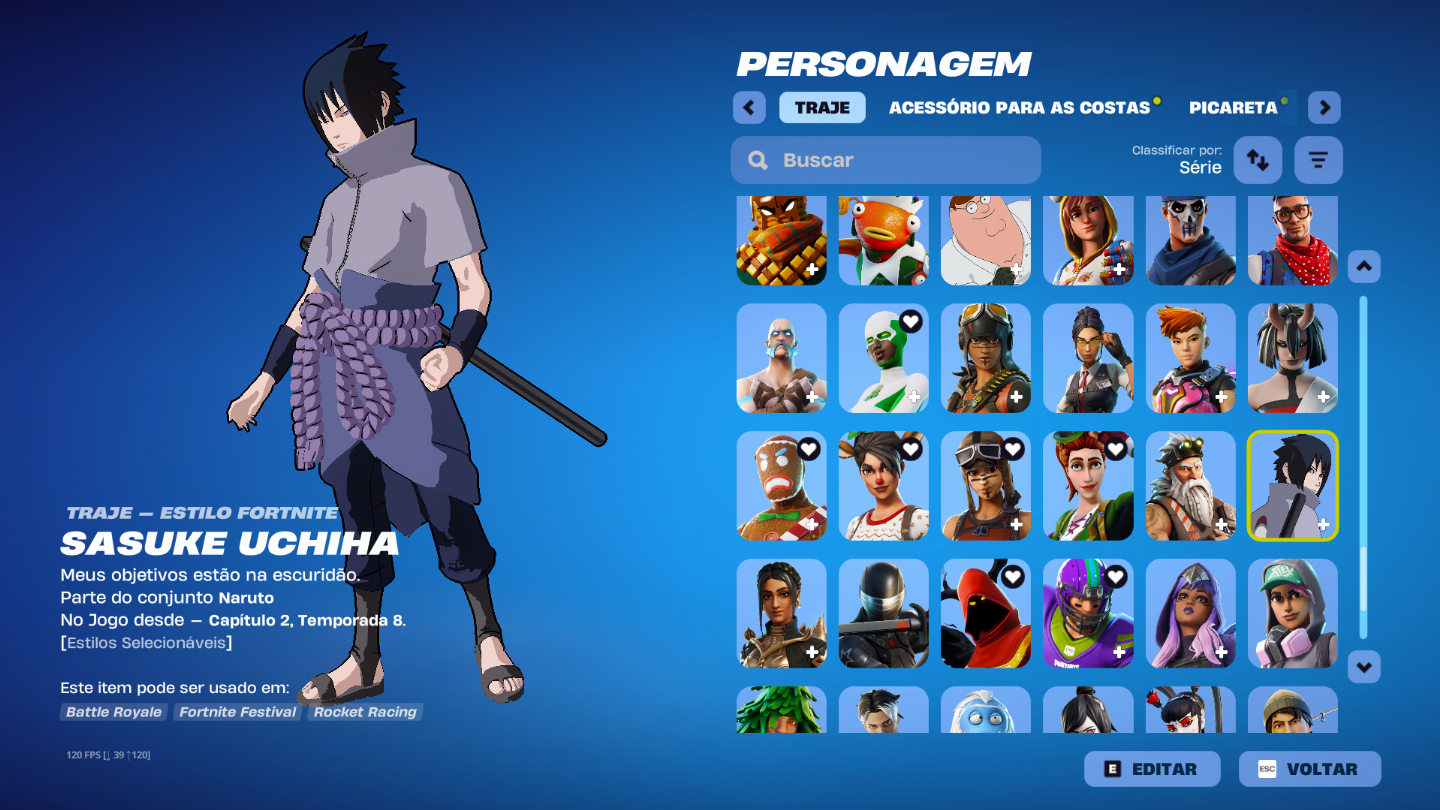 CONTA RARA OG FORTNITE | SEASON 2 FULL CAVALEIRO NEGRO | 171 SKINS | FULL ACESSO