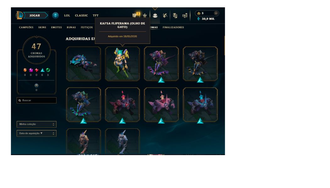 Conta LoL BR | prata II 60% WR | MMR Alto | Honra 4 | Full Acesso