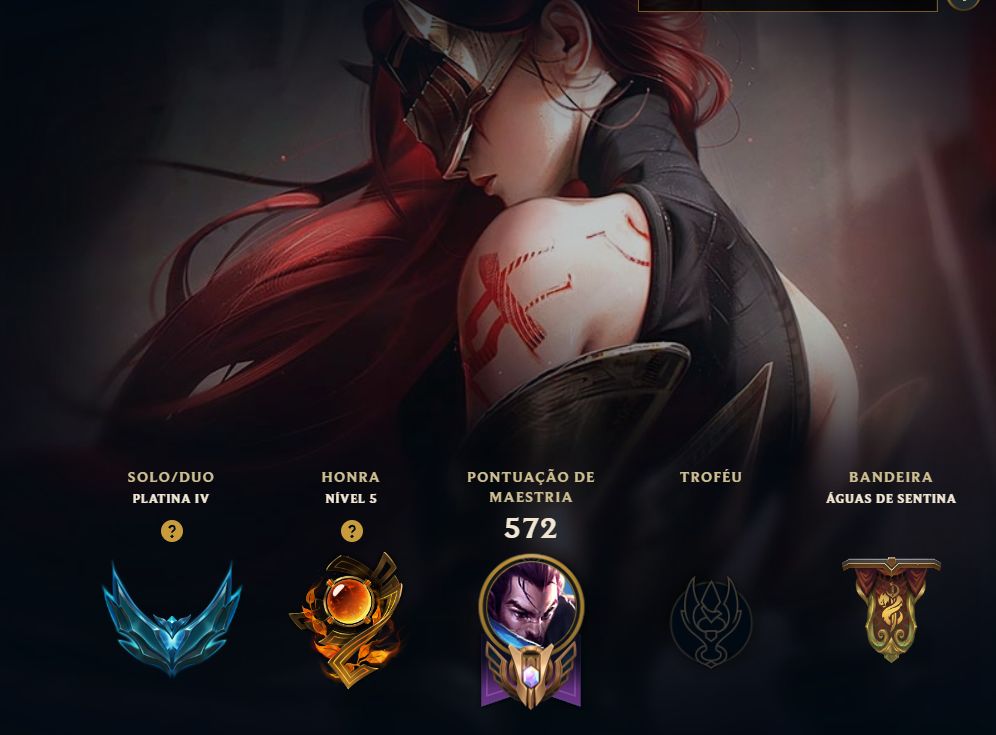 Conta lol 442 skin - elo platina- vendendo pois não jogo mais