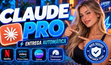 Netflix | Prime Video | Paramount | Claude Pro | ENTREGA AUTOMÁTICA