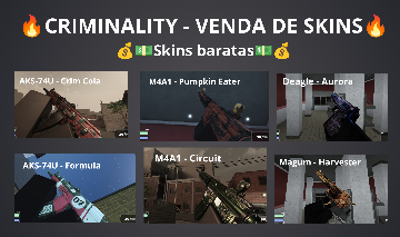 Criminality - Skins para armas!!!!