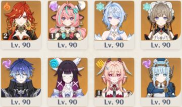 Conta Genshin Impact AR60 NA 1.0 - Mavuika c2 45 personagens 5