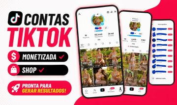 CONTAS TIKTOK monetizada e shop || BR | USA | UK || 2k | 10k | 40k | 100k