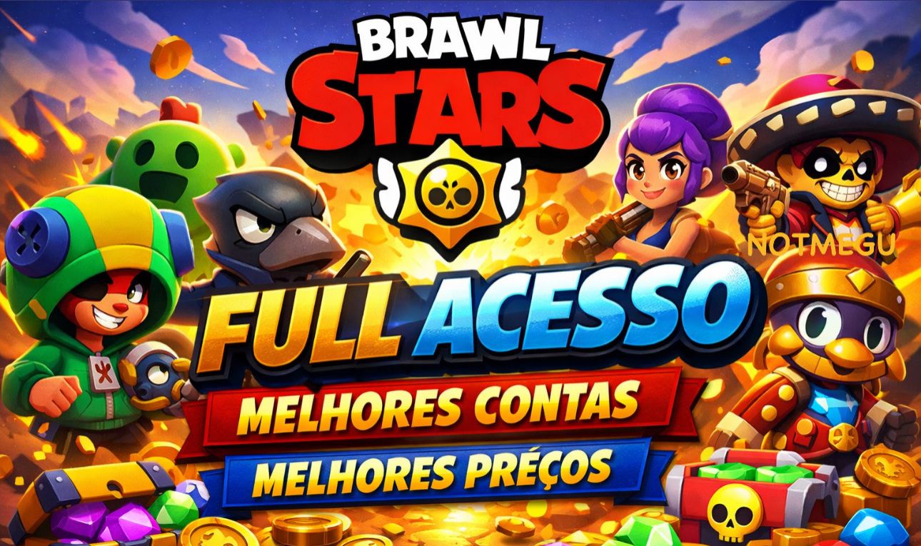 CONTAS BRAWL STARS FULL ACESSO ENTREGA AUTOMÁTICA - MELHOR PREÇO DA GGMAX