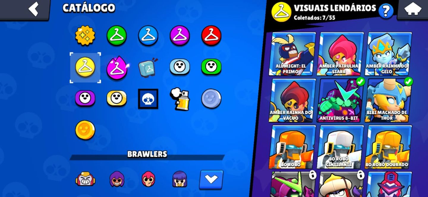 CONTA DE BRAWL STARS SHELLY ESTELAR 2018UPADA FULL 113K TROFÉUS