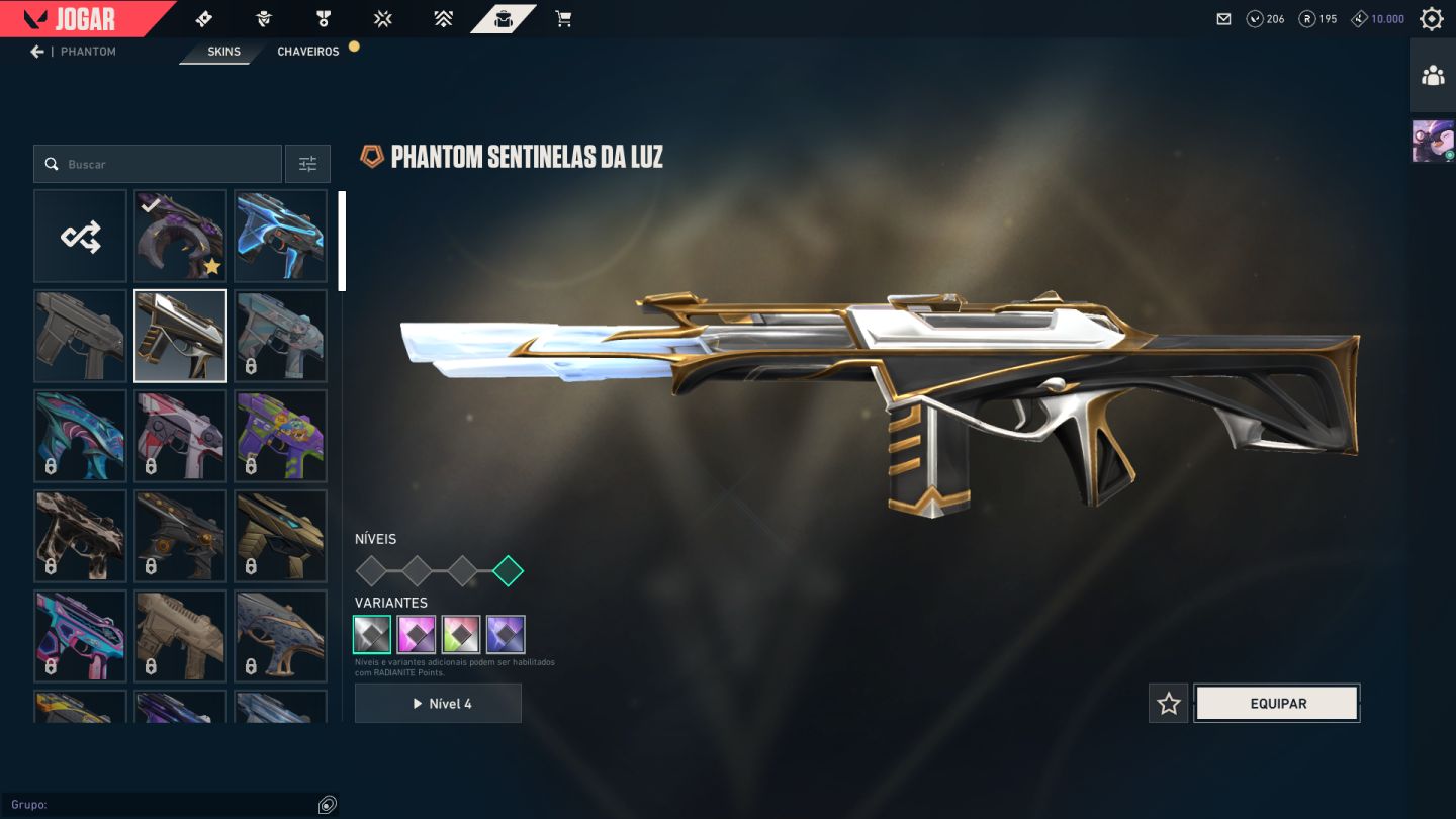 Conta Valorant - 1200 R$ Gasto - Platina 2 - Full Acesso