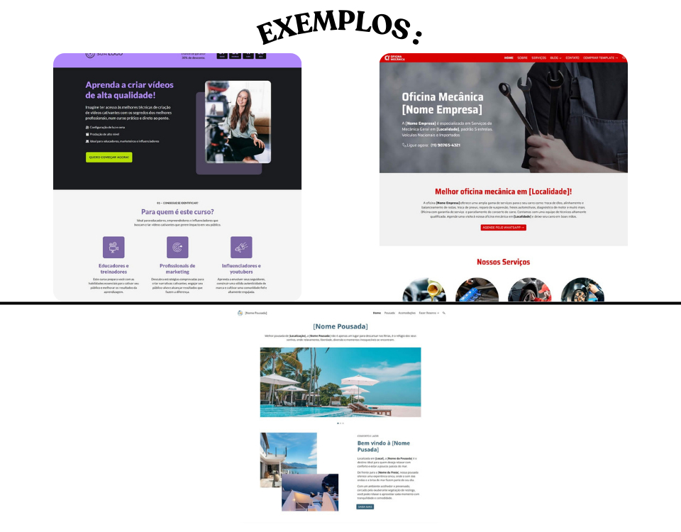 SEU SITE PROFISSIONAL NO AR EM POUCOS DIAS