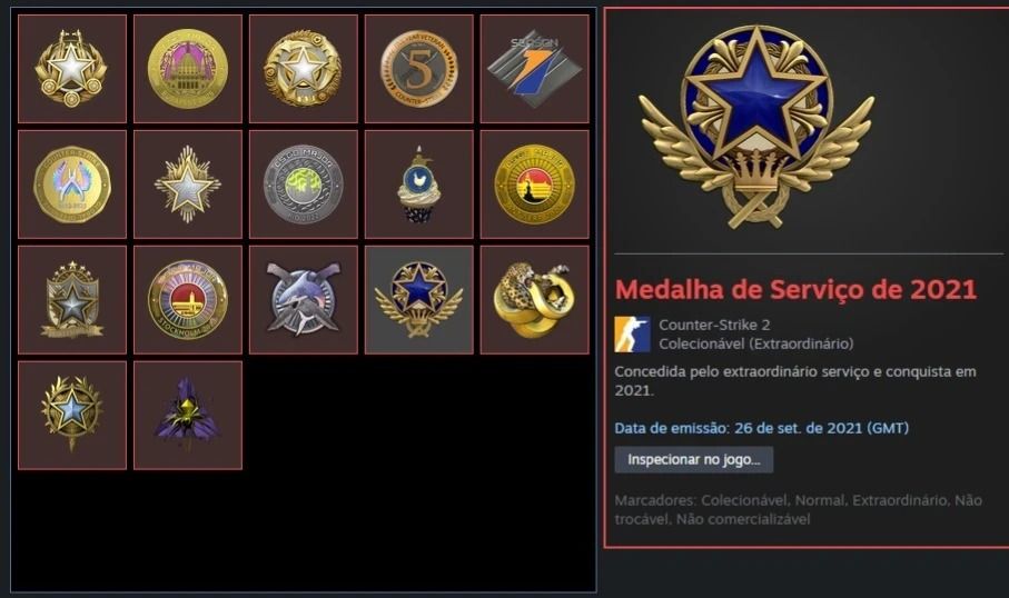 [17 Medalhas + Level 50 Steam + 5K Horas + 32 Jogos]
