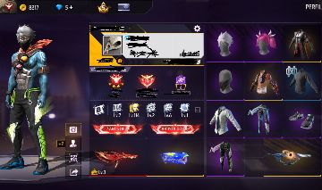 FREE FIRE CONTA GEMADA, VETERANO MAIS DE 8 ANO DE PROGRESSO!