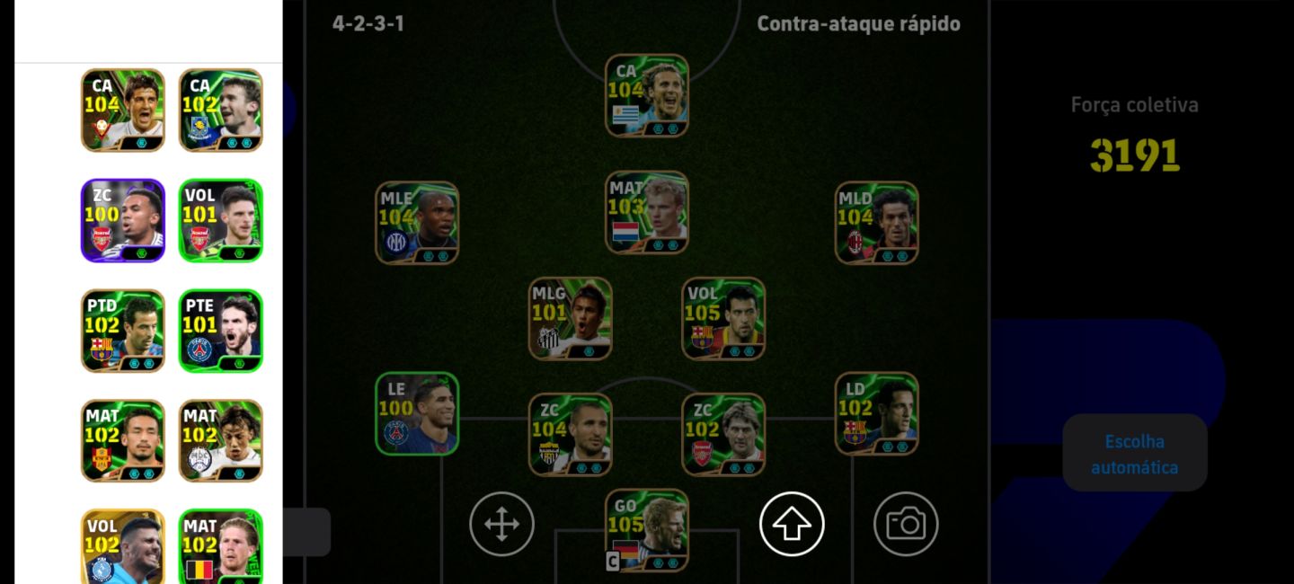 Conta efootball para divisão 3190