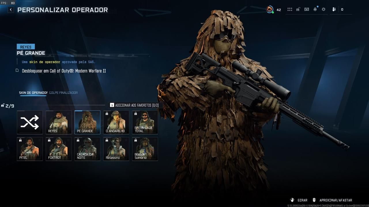 CONTA COMPLETA WARZONE