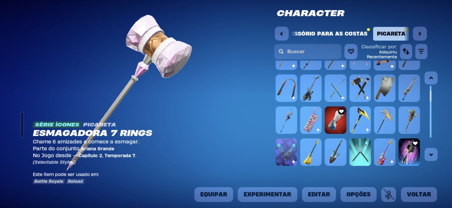 Conta Fortnite (full acesso)