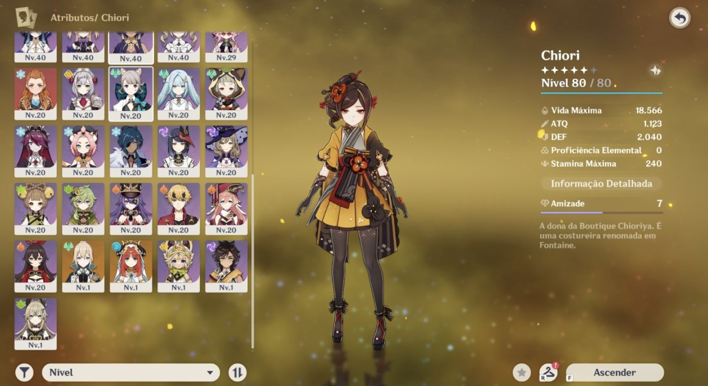 2 Contas de genshin, para não pessoas que não querem começar do zero