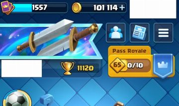 Conta Clash Royale Deck de Lava hound