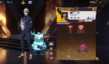 Conta de free fire a venda com várias skins!!!
