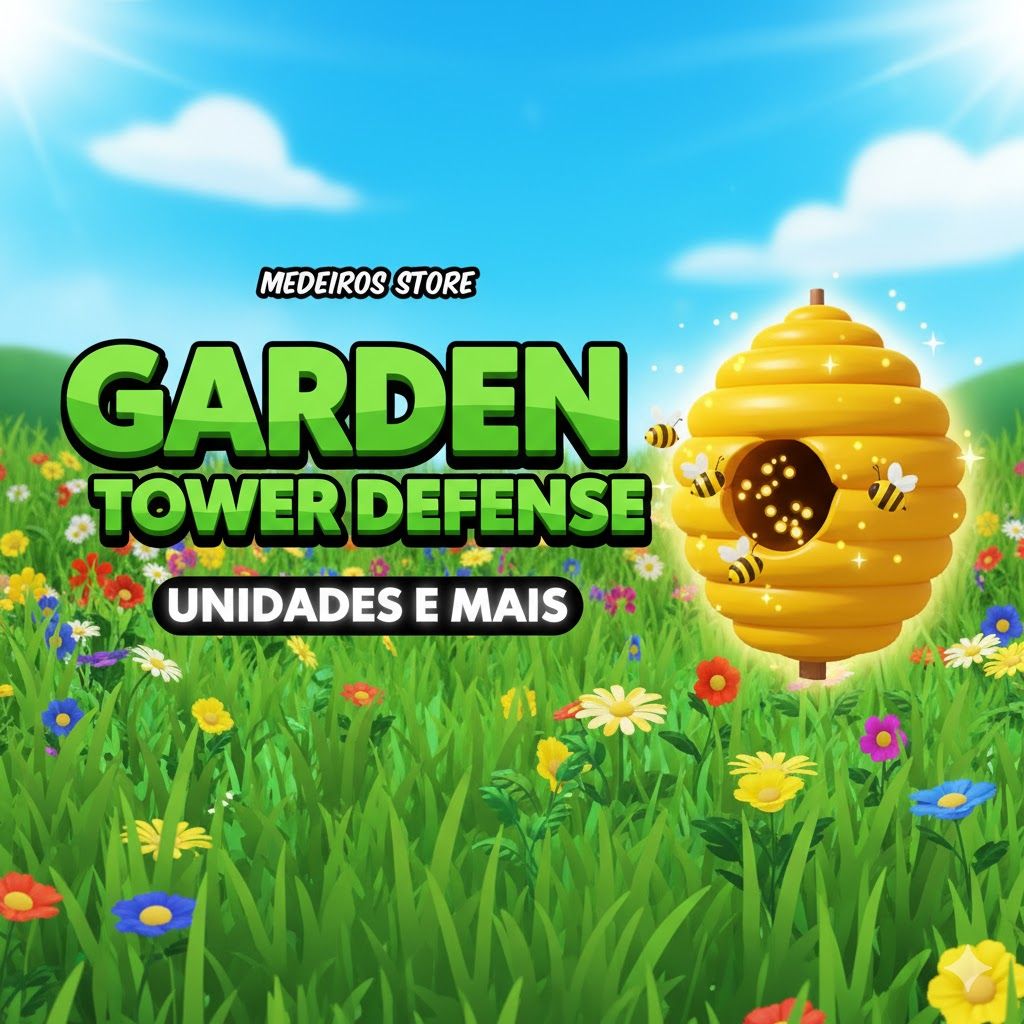 Novo Estoque! Unidades Garden Tower Defenses Promoção De Abertura