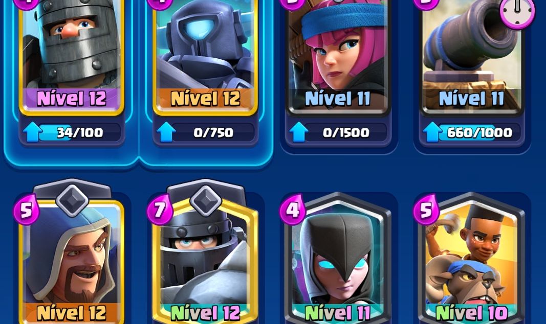 CONTA DE CLASH ROYALE COMPLETA E ANTIGA
