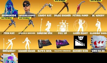 Conta rara com vários itens e pacotes q n voltam mais, emotes e skins antigas
