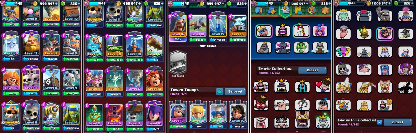ZSClash Royale | Level 42 | Medalha de 7 Anos | TR15