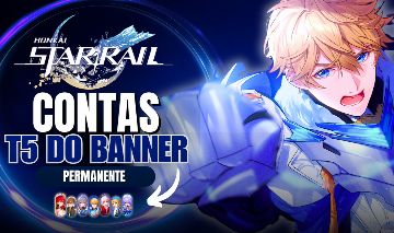 Contas Honkai Star Rail T5 Banner Permanente |