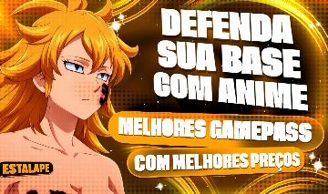 DEFENDA SUA BASE COM ANIME - MELHORES PREÇOS DE ITENS/GAMEPASS!!!!!